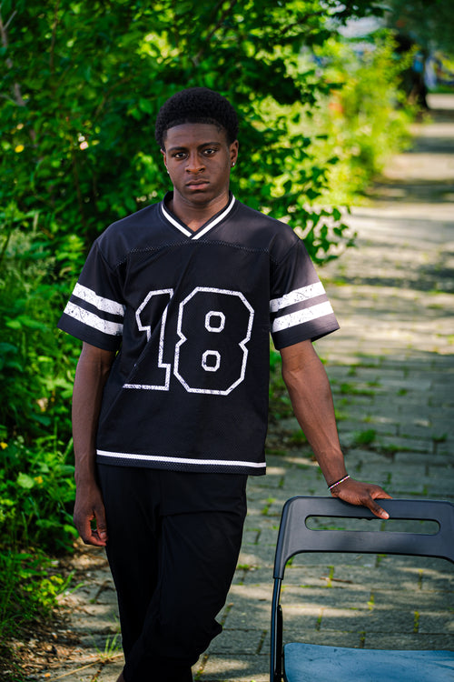 Oversized Black Jersey