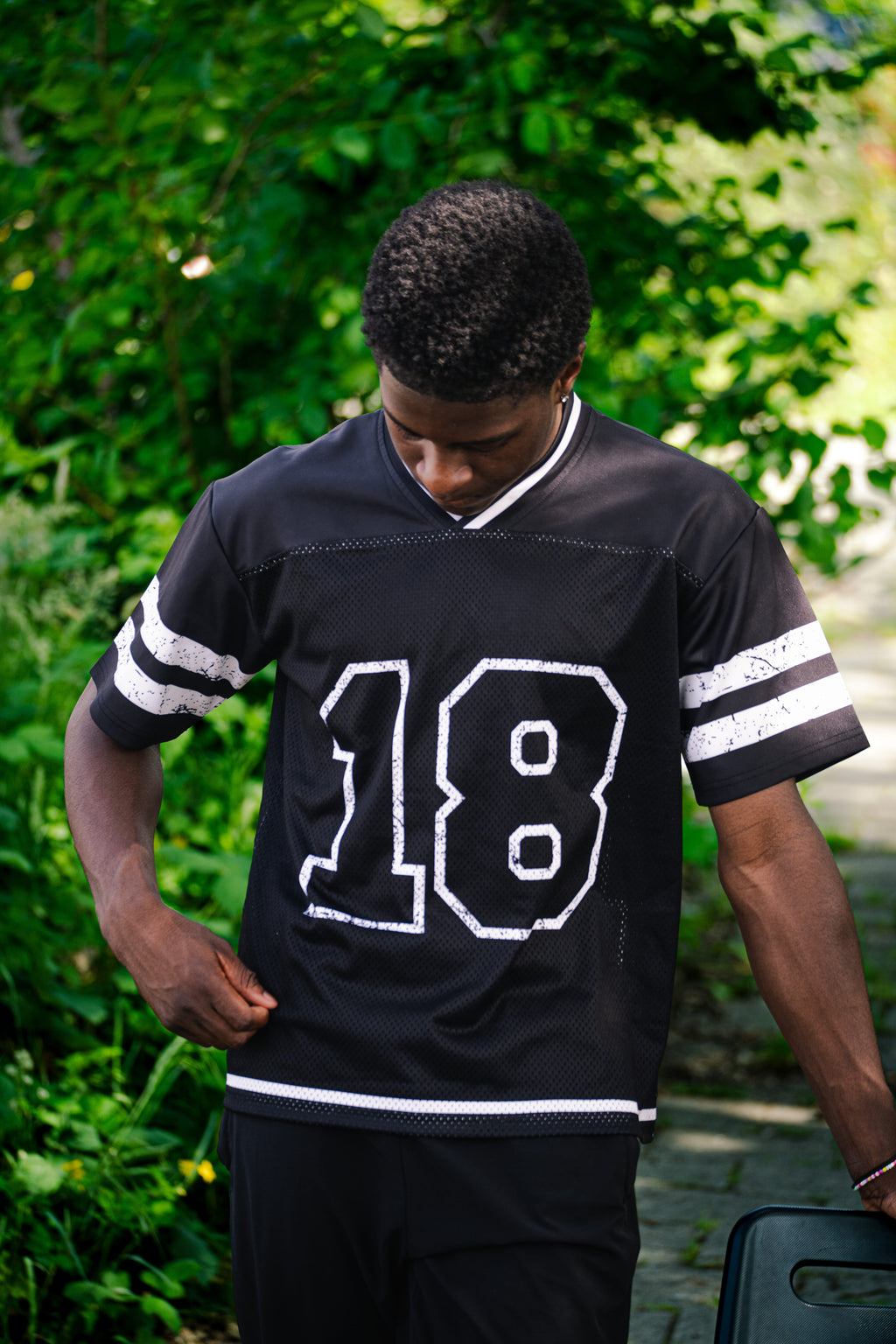 Oversized Black Jersey