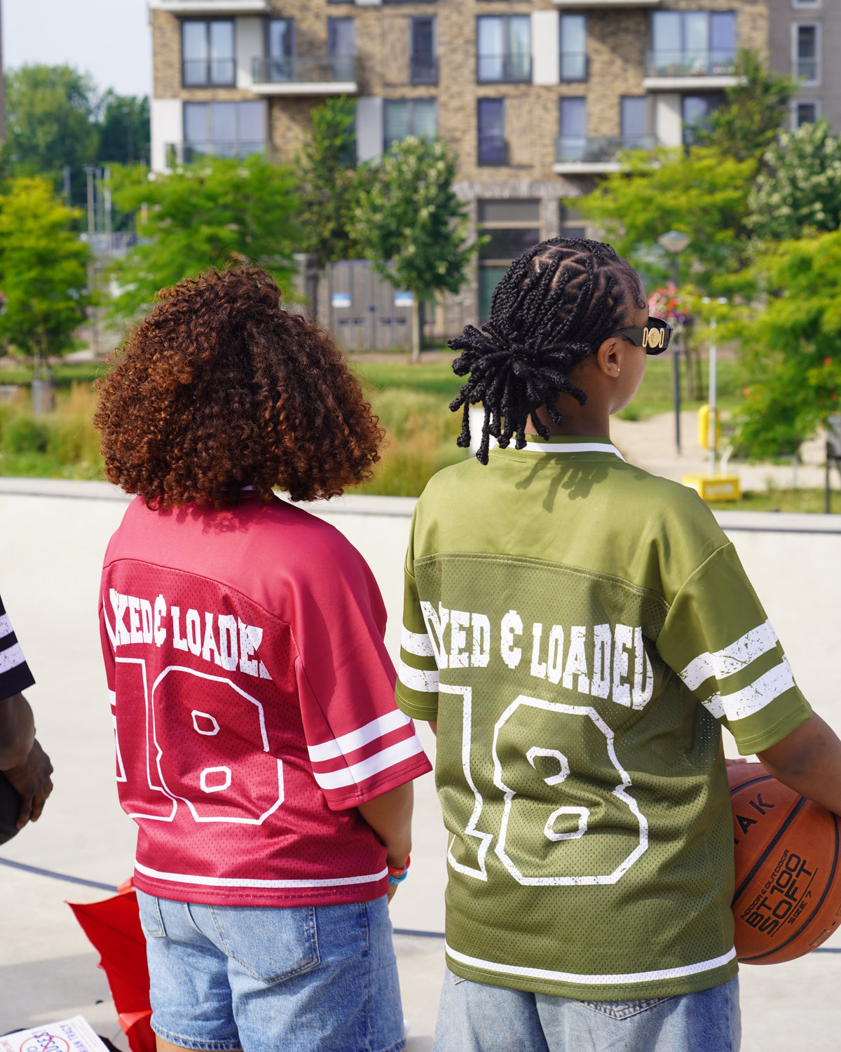 Oversized Olive Green Jersey