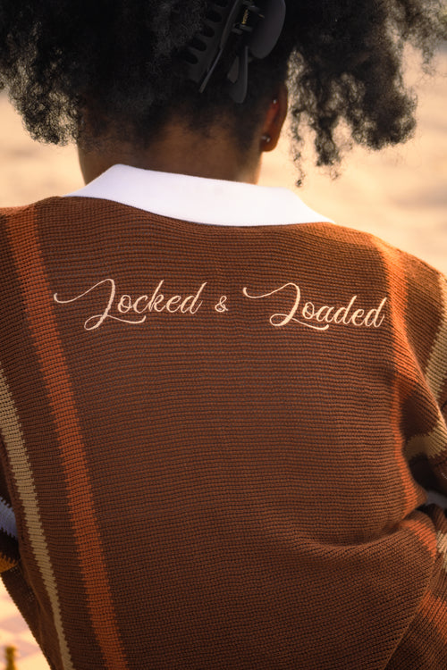 Greezly Brown Knitwear Polo