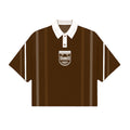 Greezly Brown Knitwear Polo
