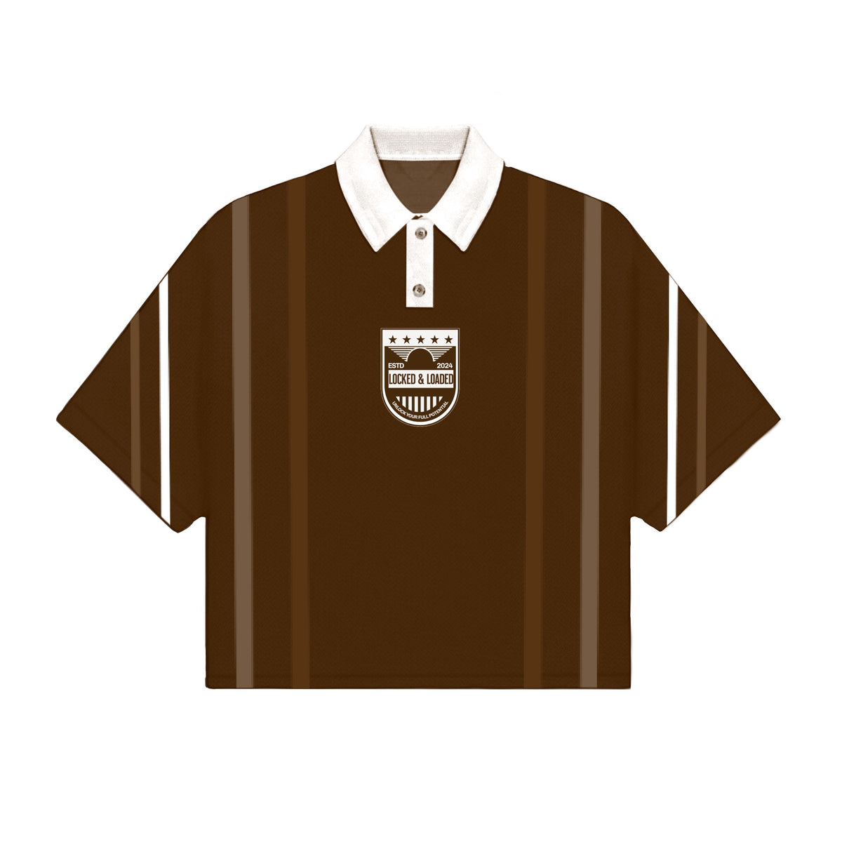 Greezly Brown Knitwear Polo
