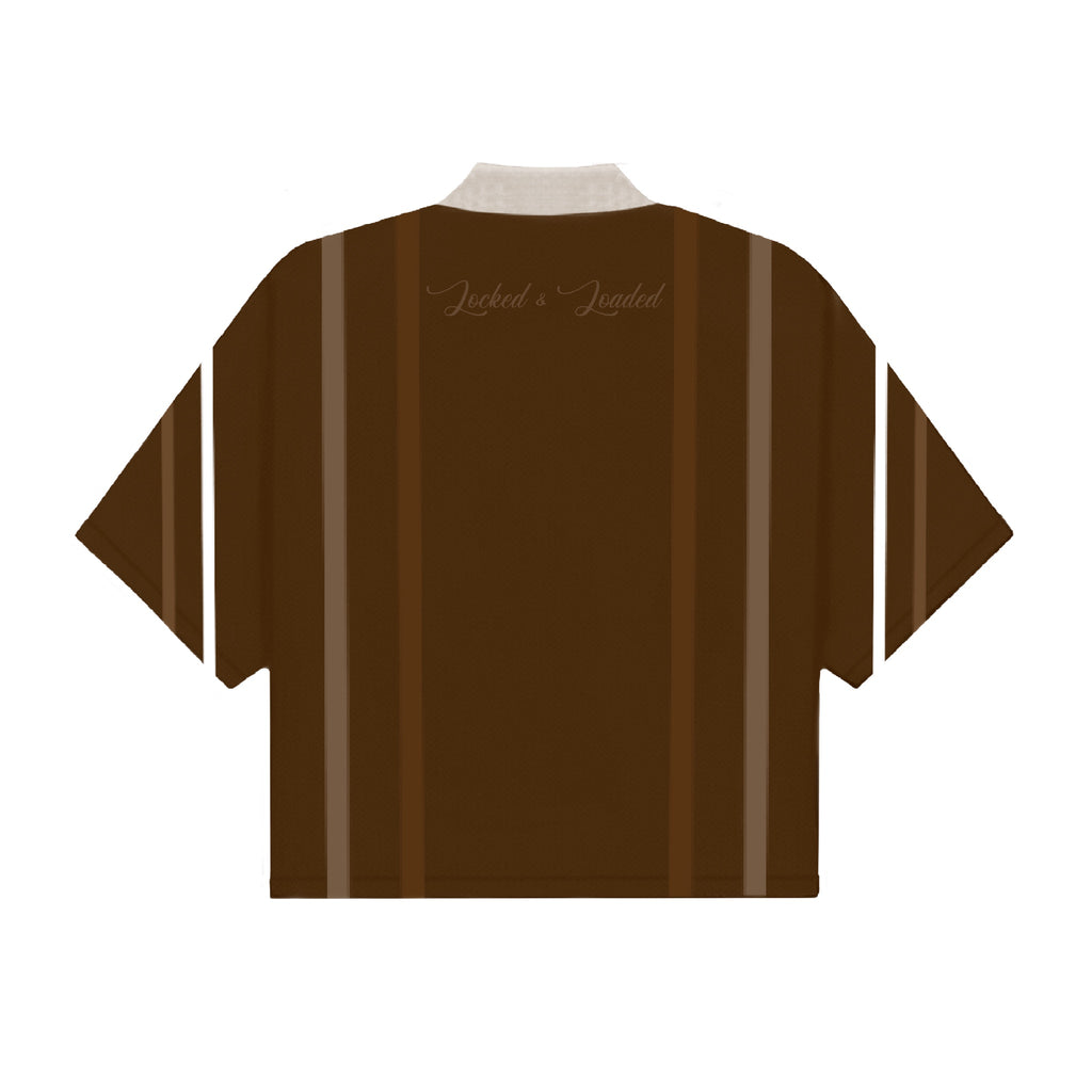 Greezly Brown Knitwear Polo