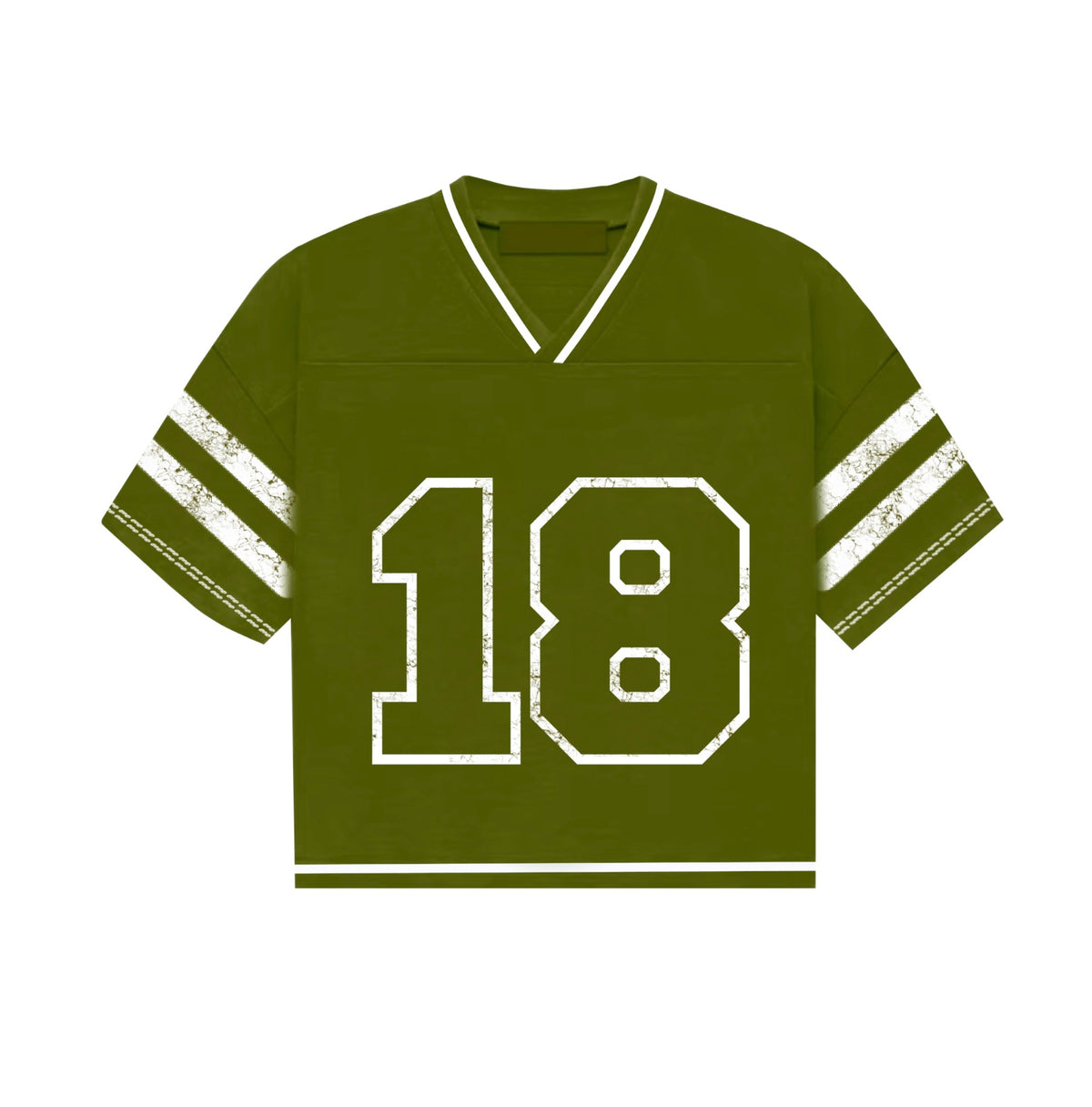 Oversized Olive Green Jersey