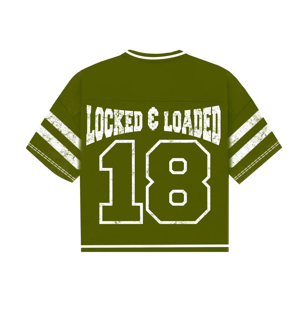Oversized Olive Green Jersey