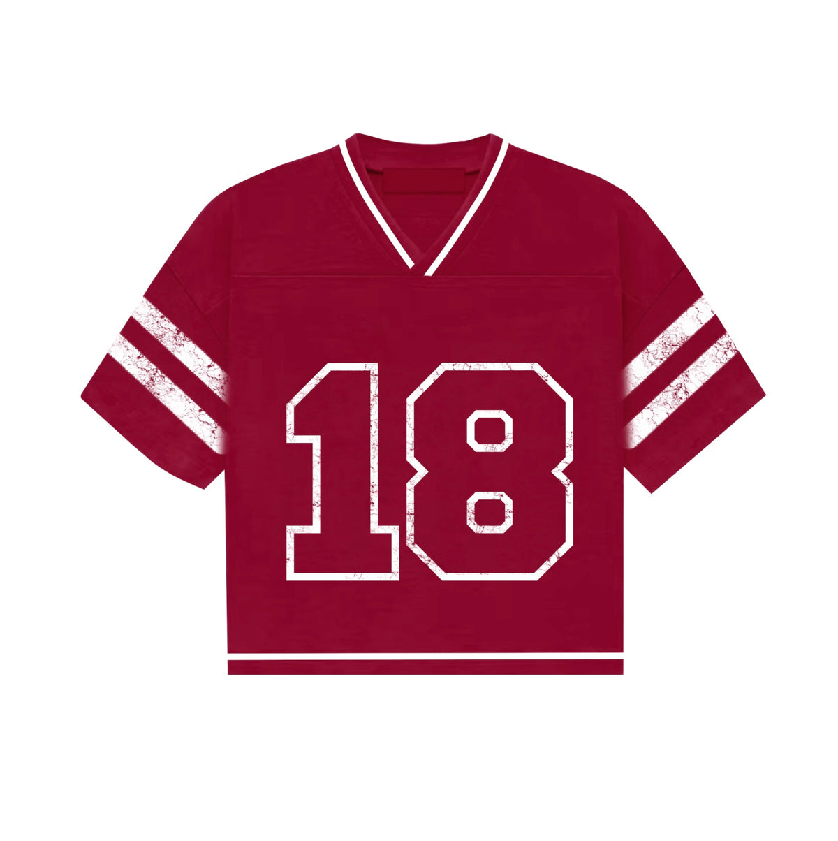 Oversized Wine Red Jersey