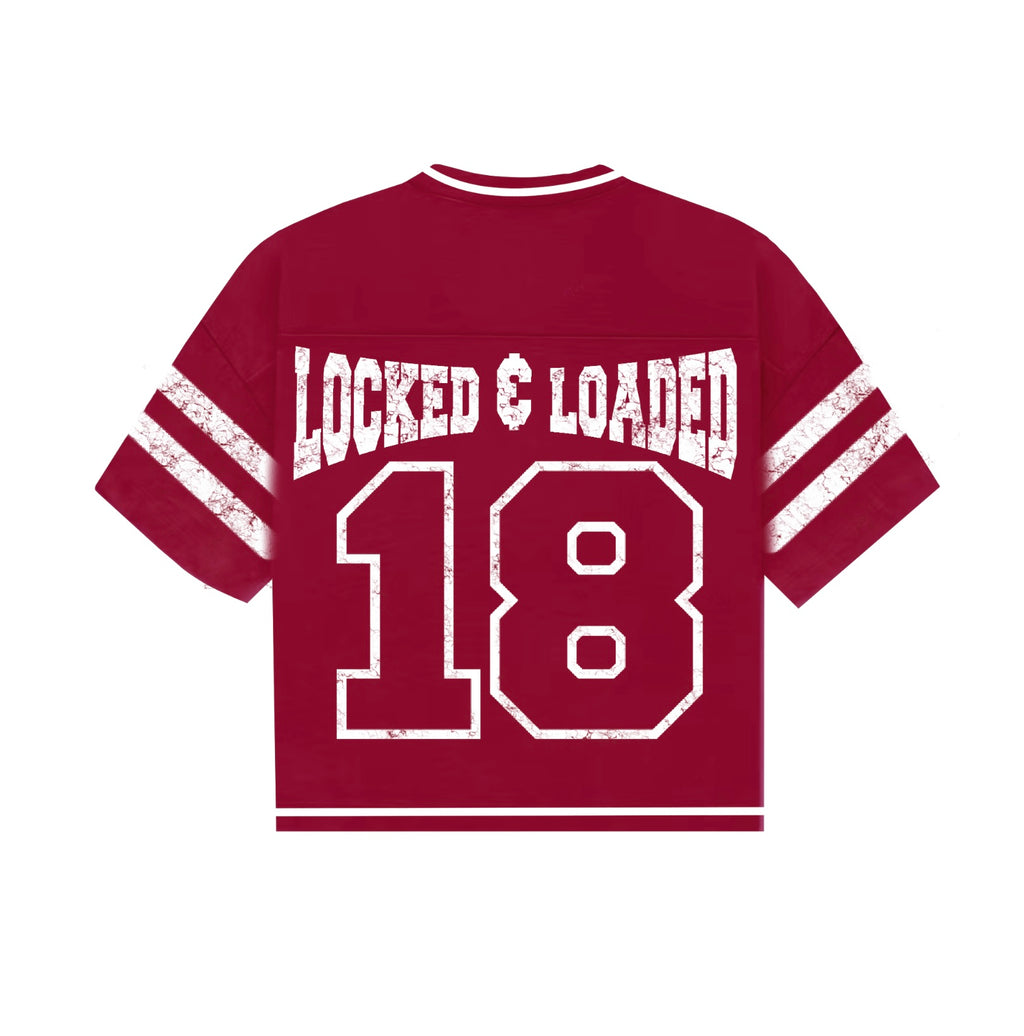 Oversized Wine Red Jersey