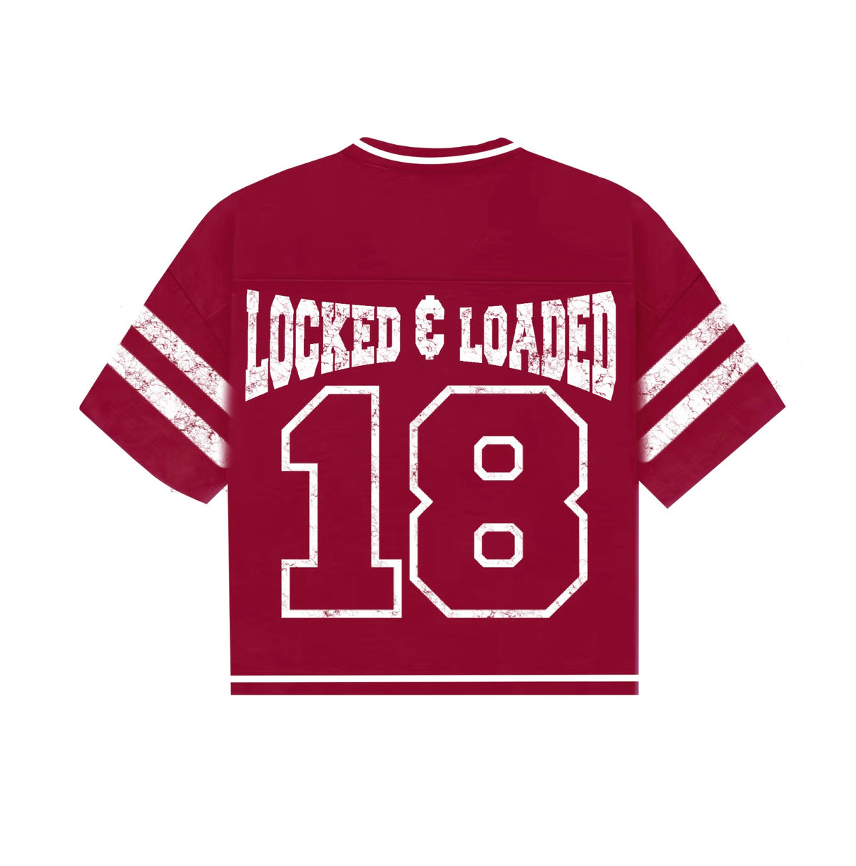 Oversized Wine Red Jersey