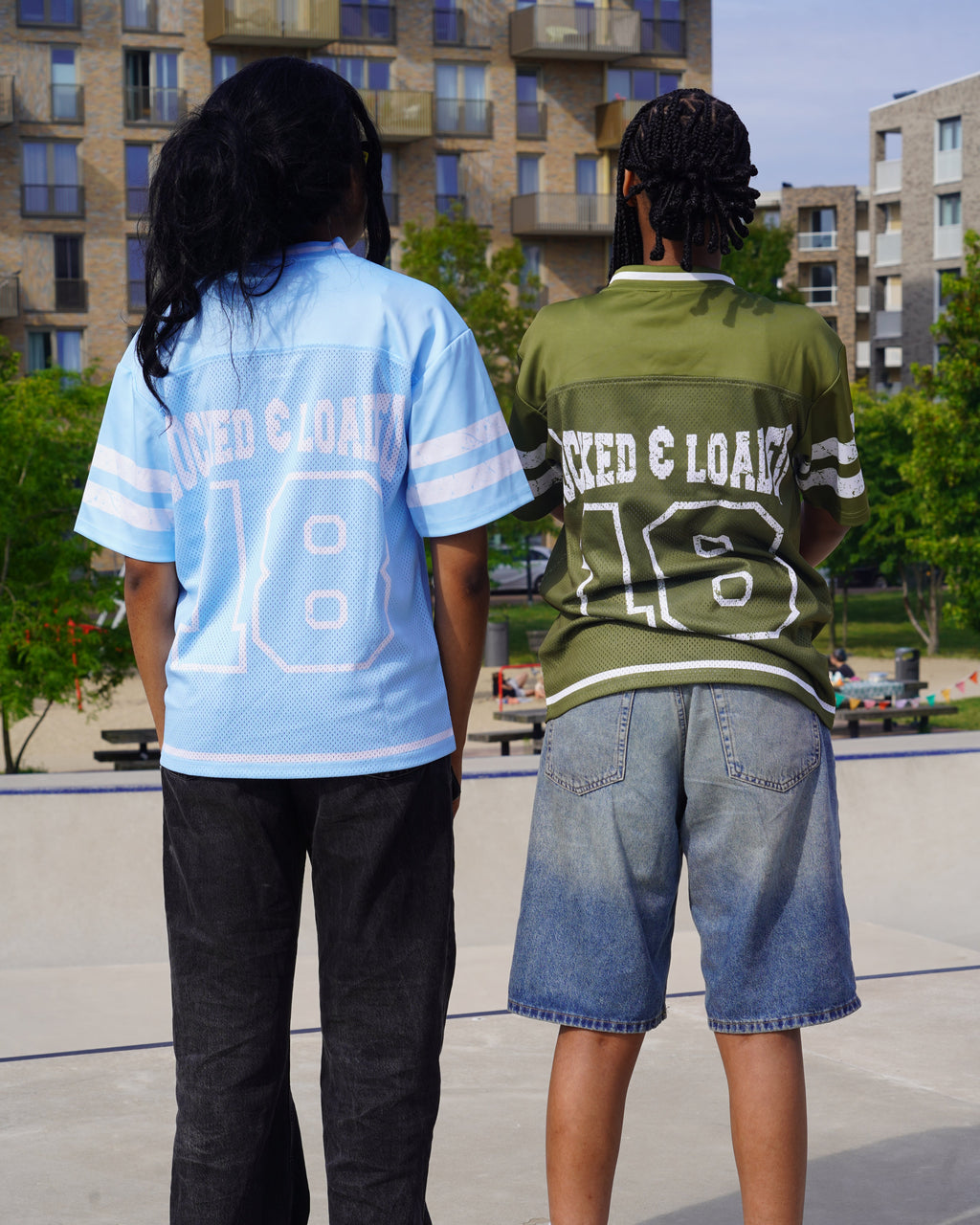 Oversized Baby Blue Jersey