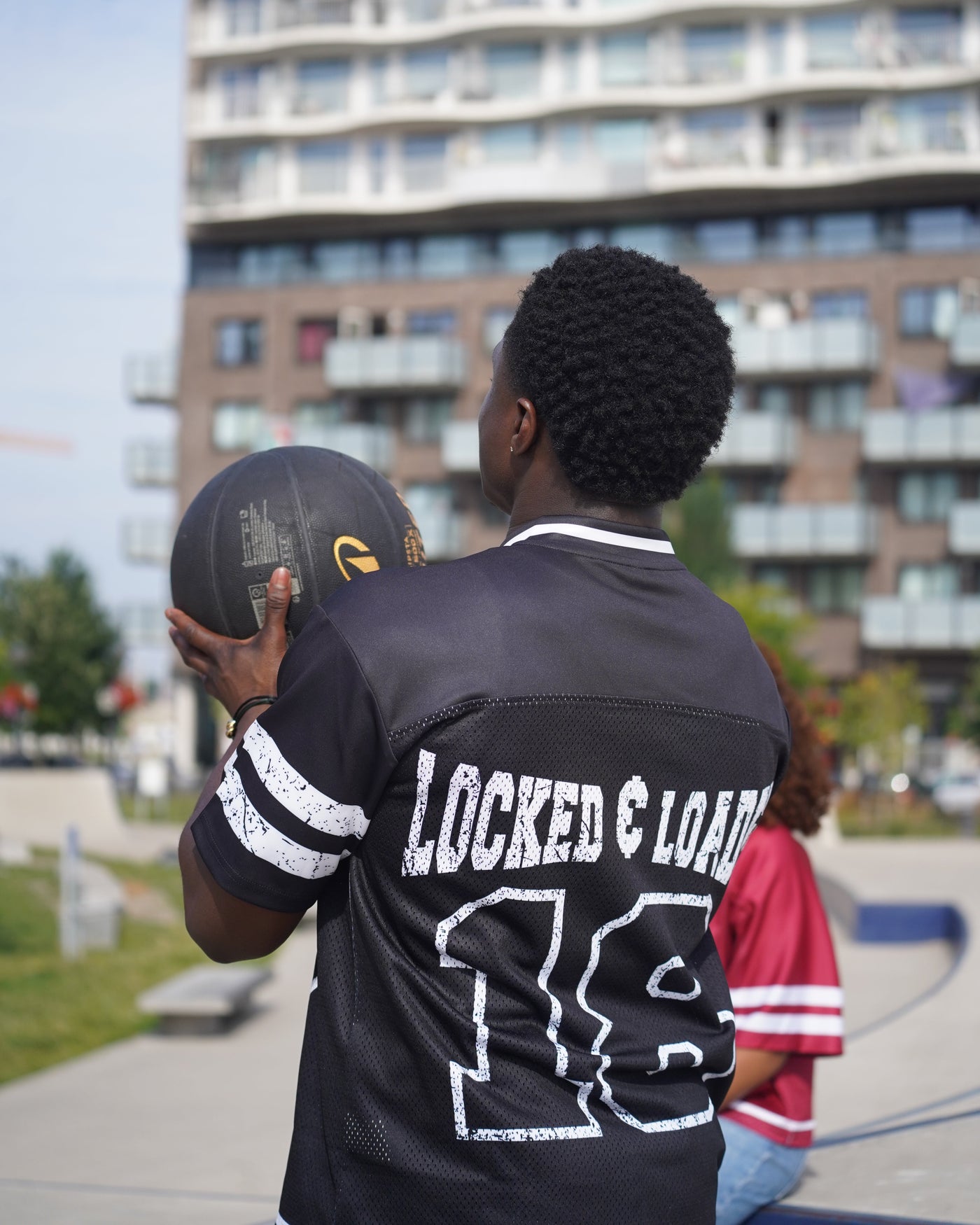 Oversized Black Jersey