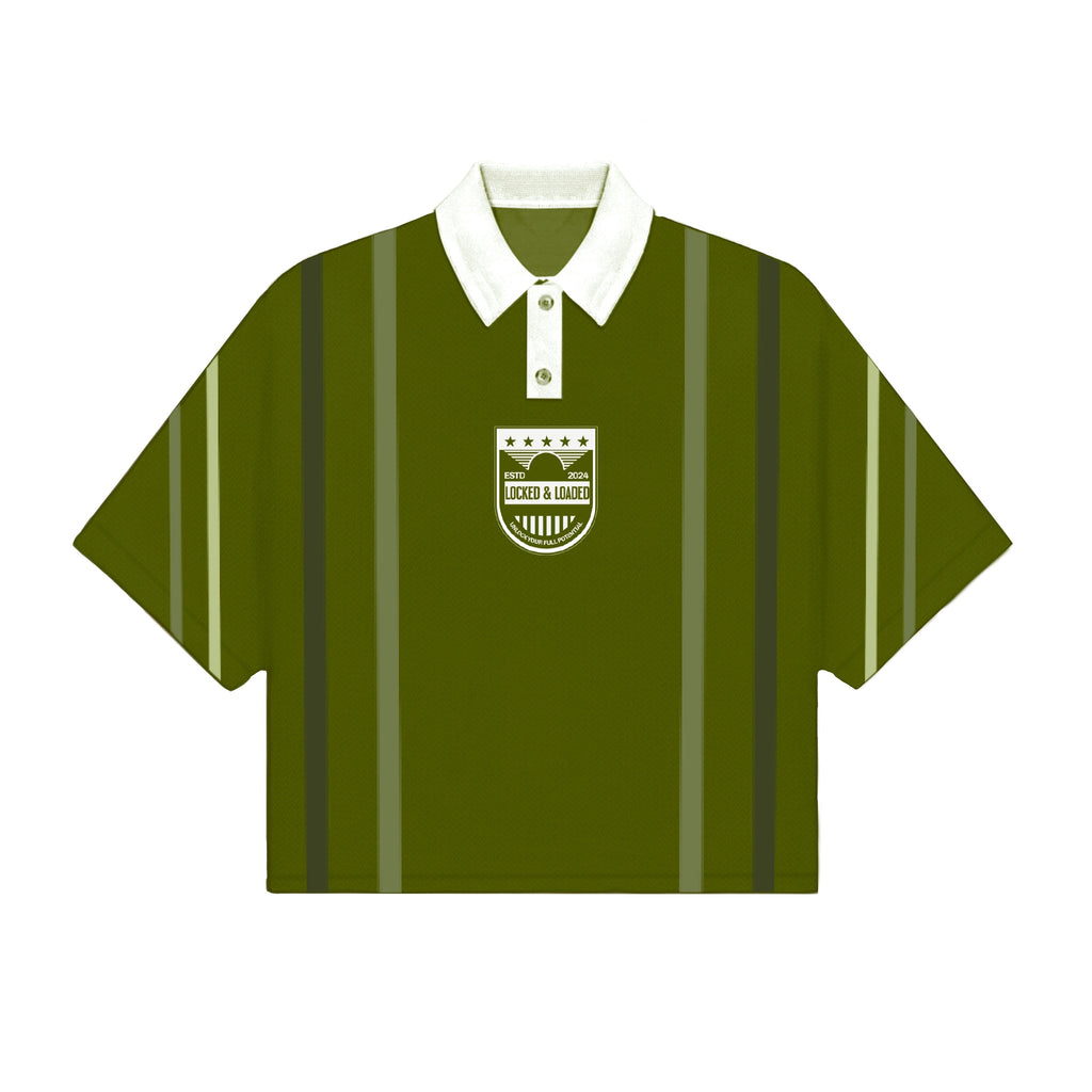 Matcha Green Knitwear Polo